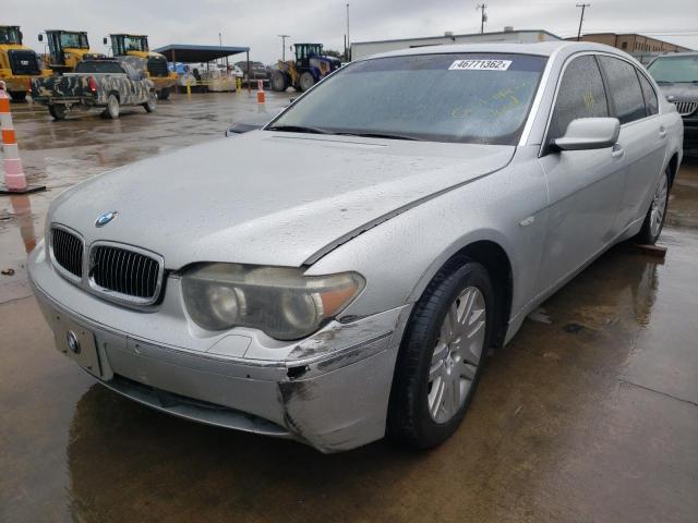 Photo 2 from auction – 2002 BMW 745 LI with VIN WBAGN63422DR01350