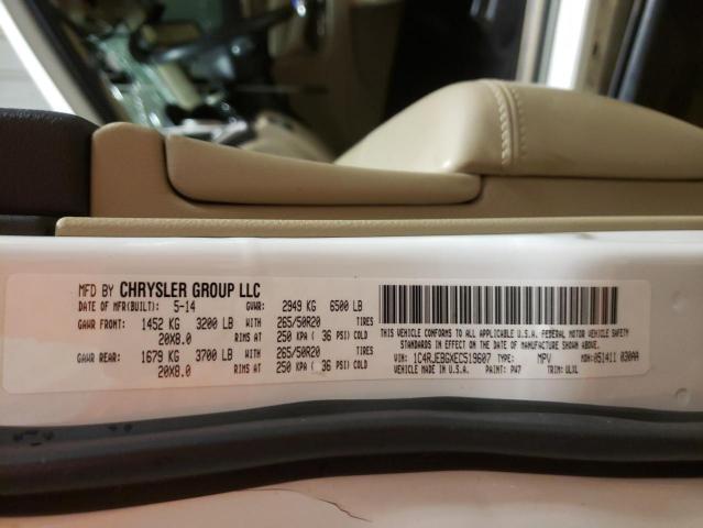 Photo 10 from auction – 2014 JEEP GRAND CHER with VIN 1C4RJEBGXEC519607