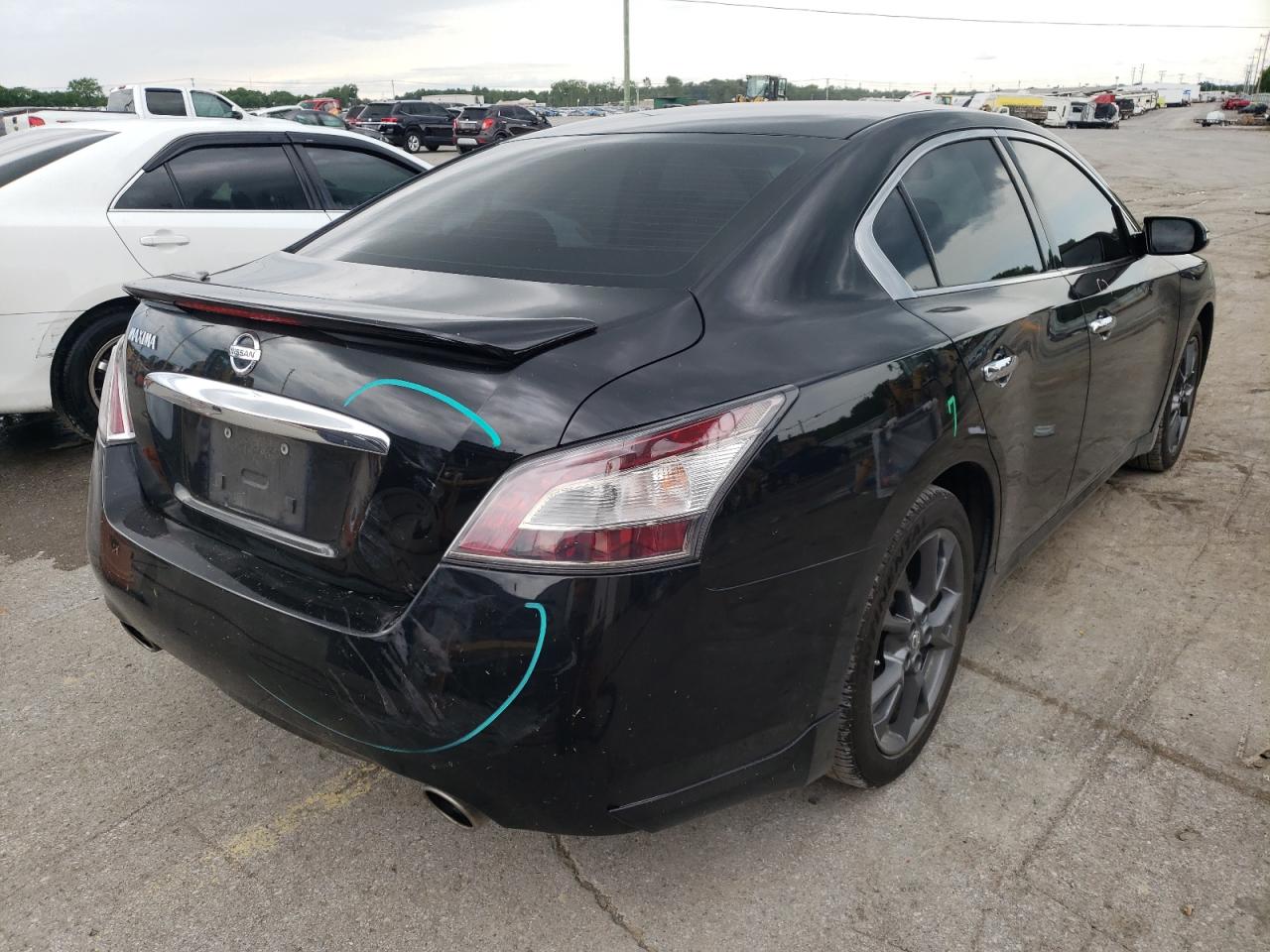 Photo 4 from auction – 2012 NISSAN MAXIMA S with VIN 1N4AA5AP1CC826665