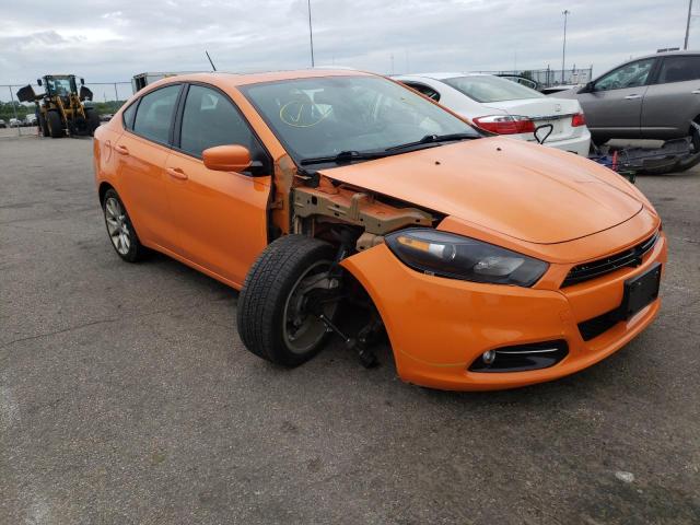 DODGE DART SXT 2013 with VIN 1C3CDFBA3DD321592 - Photo from auction