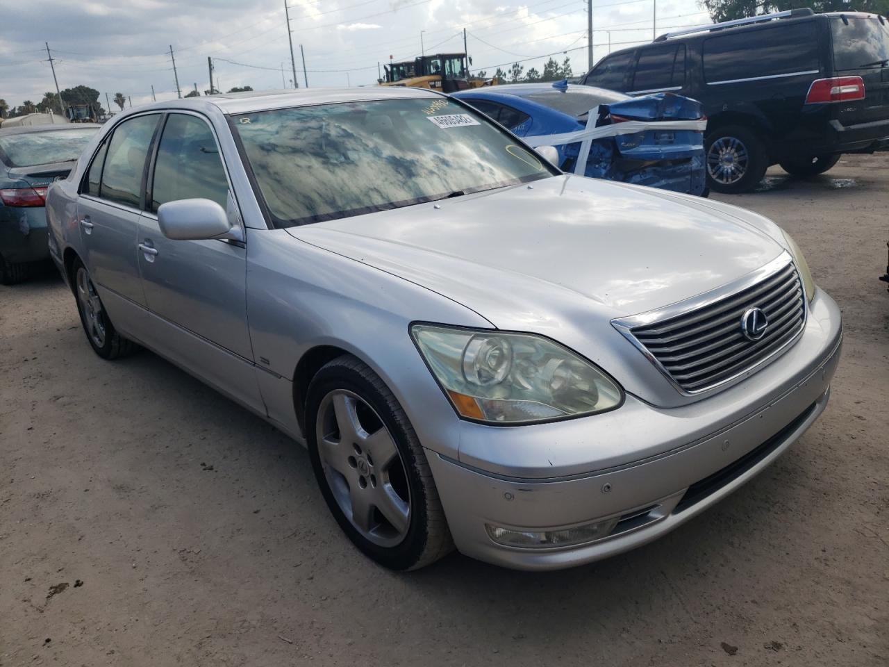 LEXUS LS 430 2004 with VIN JTHBN36F740168021 - Photo from auction