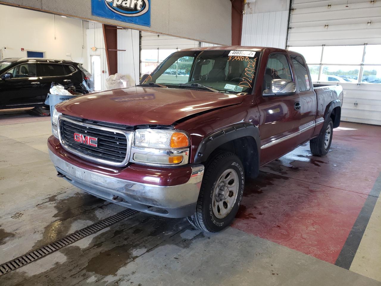 Photo 2 from auction – 2000 GMC NEW SIERRA with VIN 1GTEK19V6YE379900
