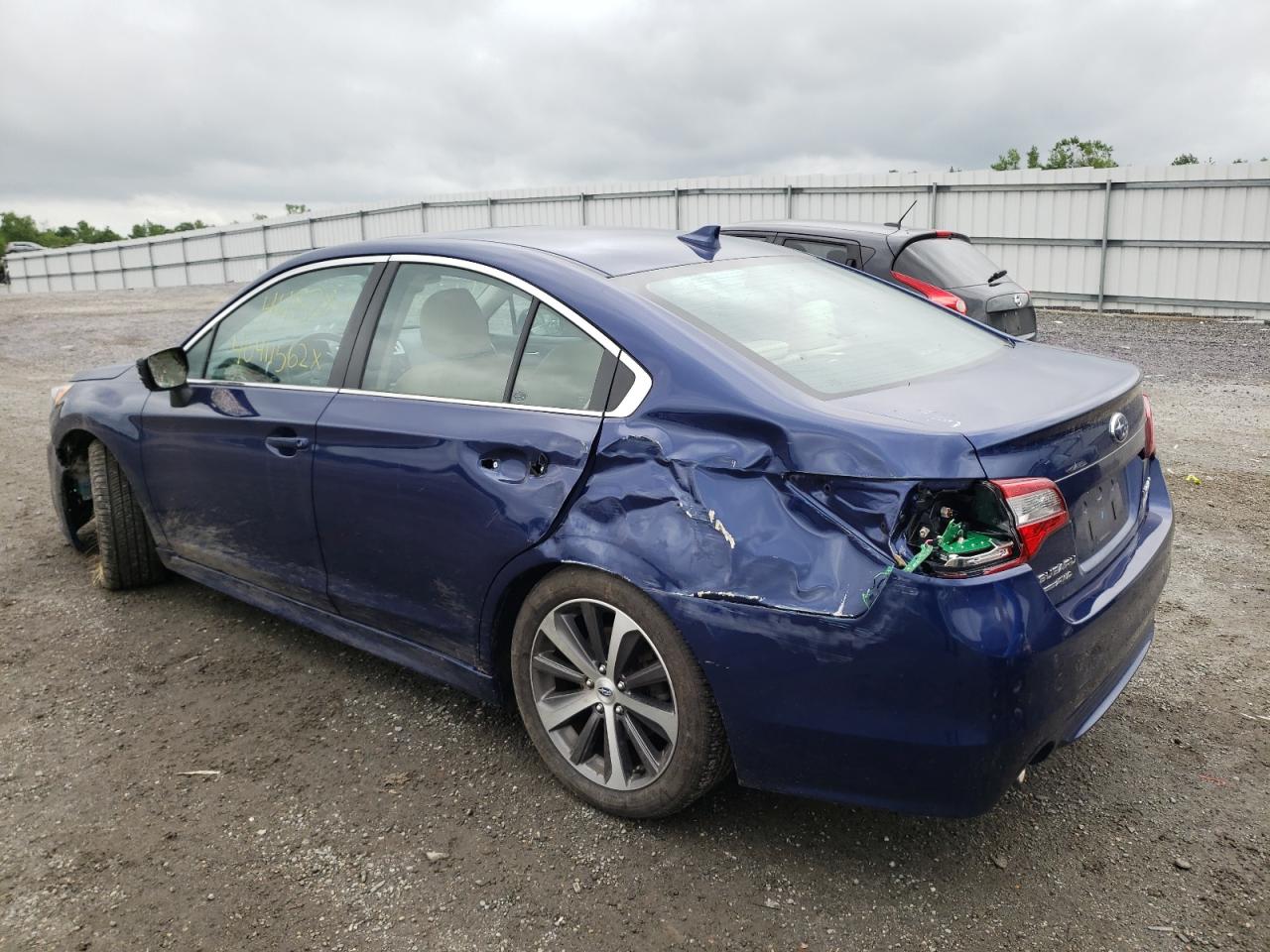 Photo 3 from auction – 2017 SUBARU LEGACY 2.5 with VIN 4S3BNAN61H3026906