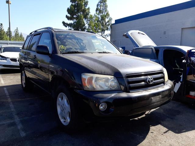 TOYOTA HIGHLANDER 2006 with VIN JTEDP21A160092918 - Photo from auction