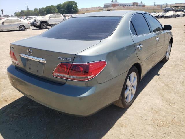 Photo 4 from auction – 2005 LEXUS ES 330 with VIN JTHBA30G855129326