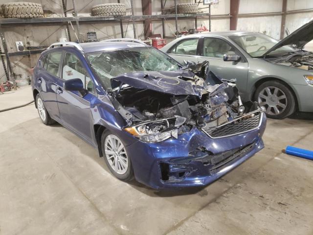 SUBARU IMPREZA PR 2018 with VIN 4S3GTAB61J3744350 - Photo from auction