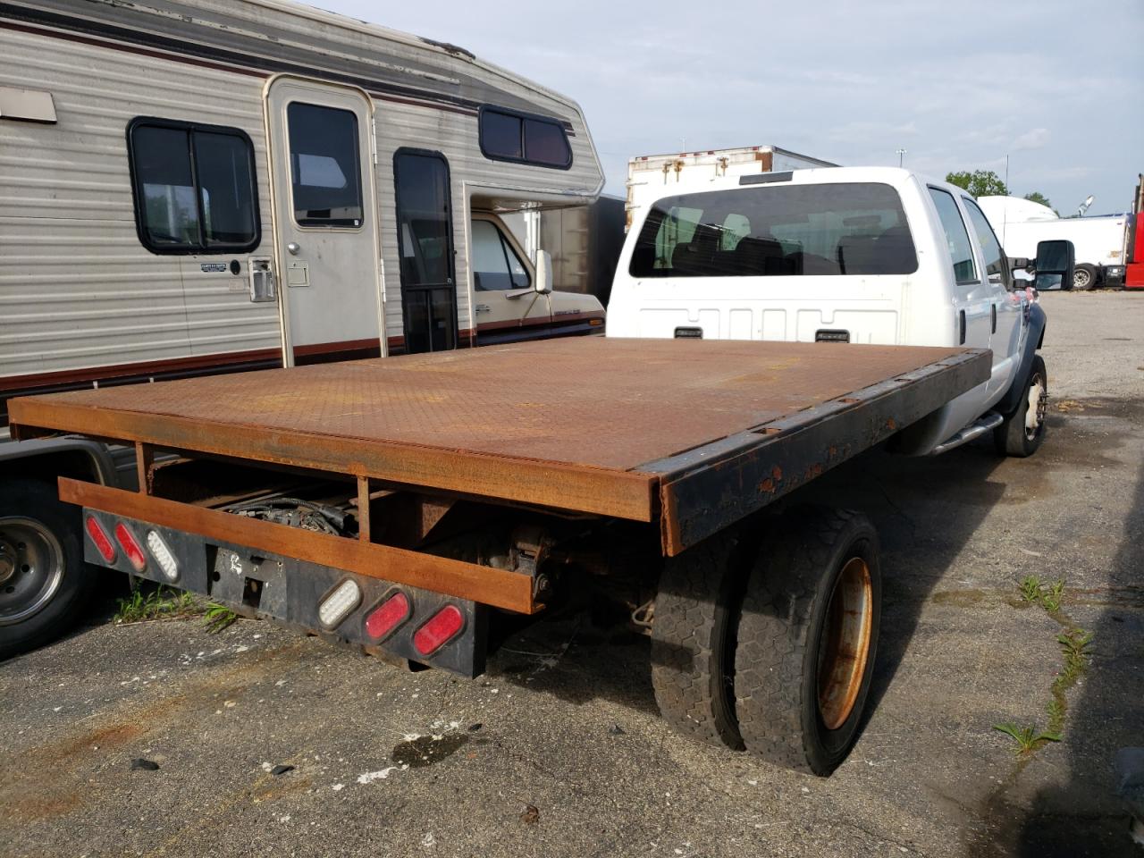 Photo 4 from auction – 2008 FORD F550 SUPER with VIN 1FDAW57R98EA16017