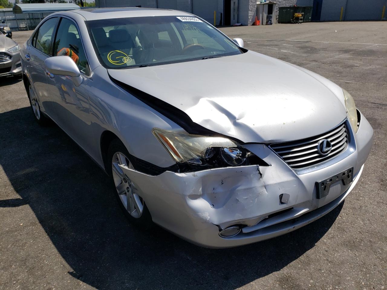 LEXUS ES 350 2008 with VIN JTHBJ46G282232373 - Photo from auction