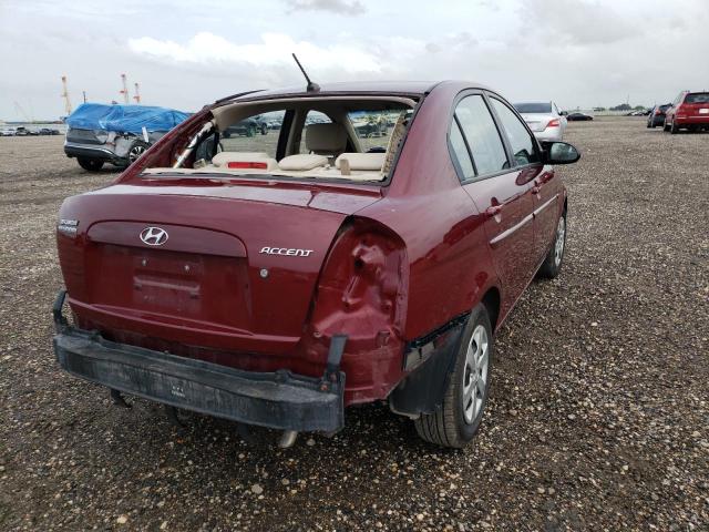 Photo 4 from auction – 2009 HYUNDAI ACCENT GLS with VIN KMHCN46C29U389281