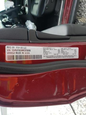 Photo 10 from auction – 2021 JEEP GRAND CHER with VIN 1C4RJFBG6MC878098
