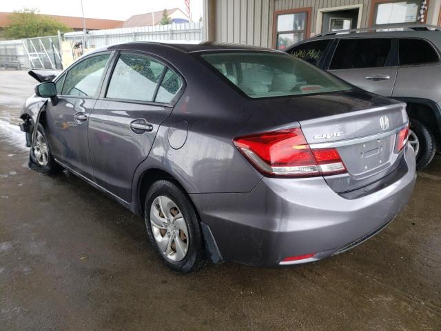 Photo 3 from auction – 2015 HONDA CIVIC LX with VIN 19XFB2F57FE116749