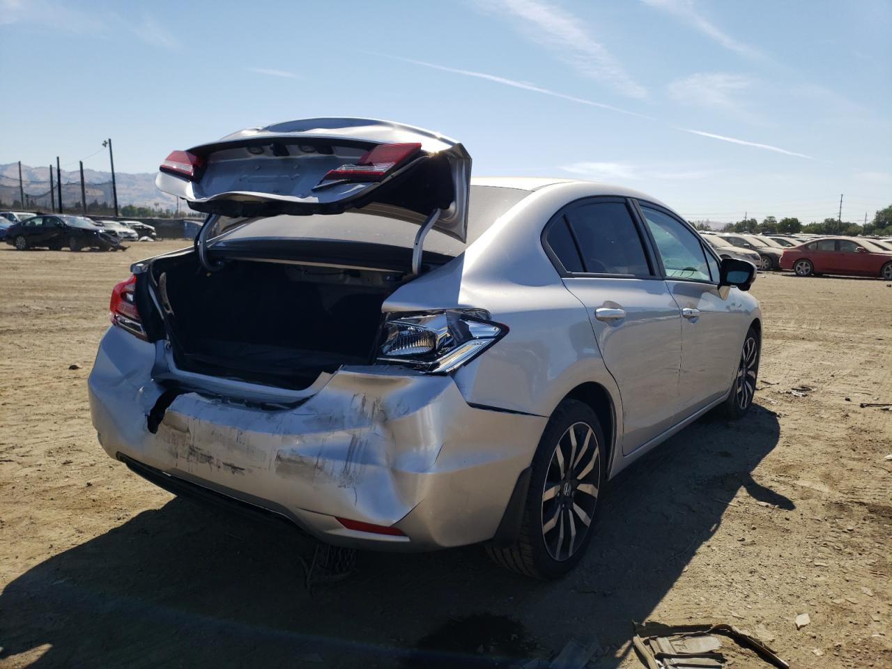 Photo 17 from auction – 2014 HONDA CIVIC EXL with VIN 19XFB2F93EE242706
