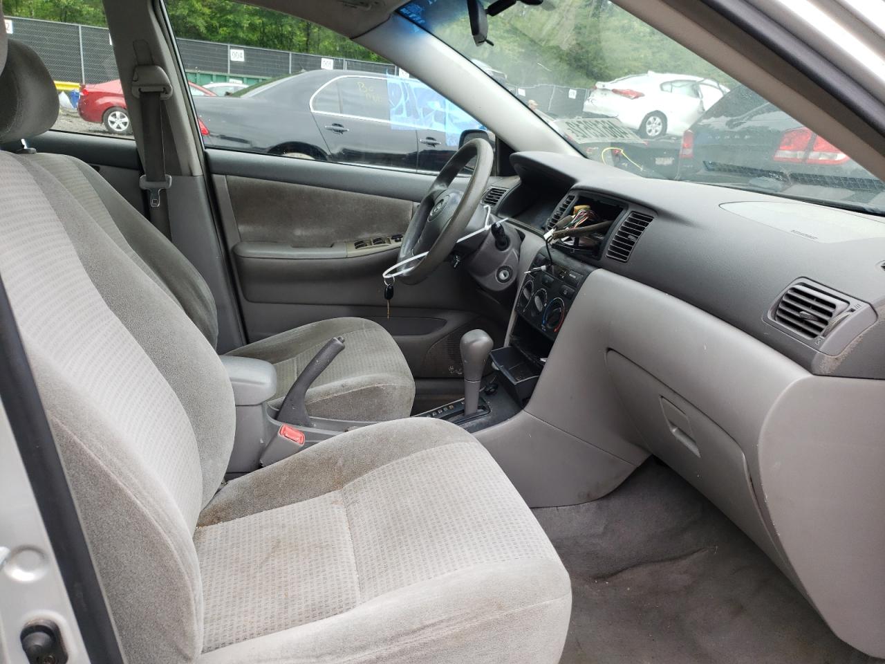 Photo 5 from auction – 2006 TOYOTA COROLLA CE with VIN JTDBR32E360089239