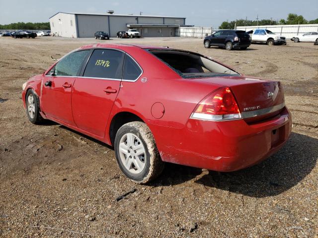 Photo 3 from auction – 2008 CHEVROLET IMPALA LS with VIN 2G1WB58K989243016