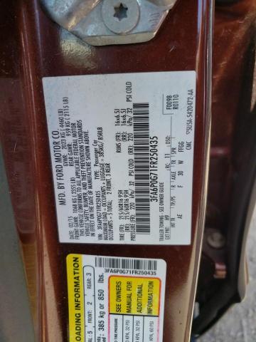 Photo 10 from auction – 2015 FORD FUSION S with VIN 3FA6P0G71FR250435