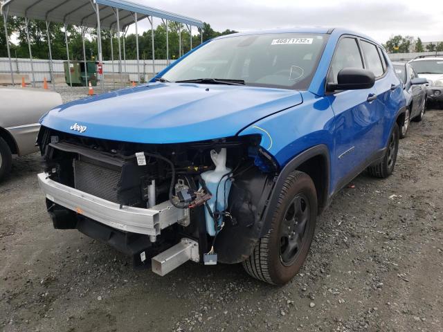 Photo 2 from auction – 2021 JEEP COMPASS SP with VIN 3C4NJCAB4MT526855