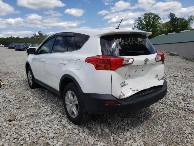 Photo 3 from auction – 2013 TOYOTA RAV4 LE with VIN 2T3BFREVXDW052656