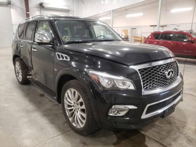 INFINITI QX80 2016 with VIN JN8AZ2NE3G9124249 - Photo from auction