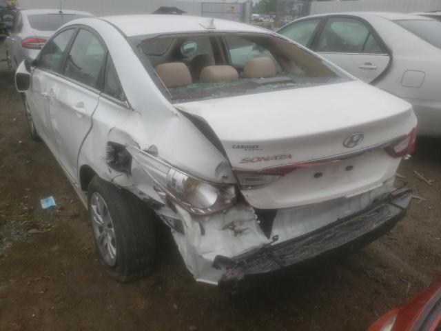 Photo 3 from auction – 2012 HYUNDAI SONATA GLS with VIN 5NPEB4AC4CH318839