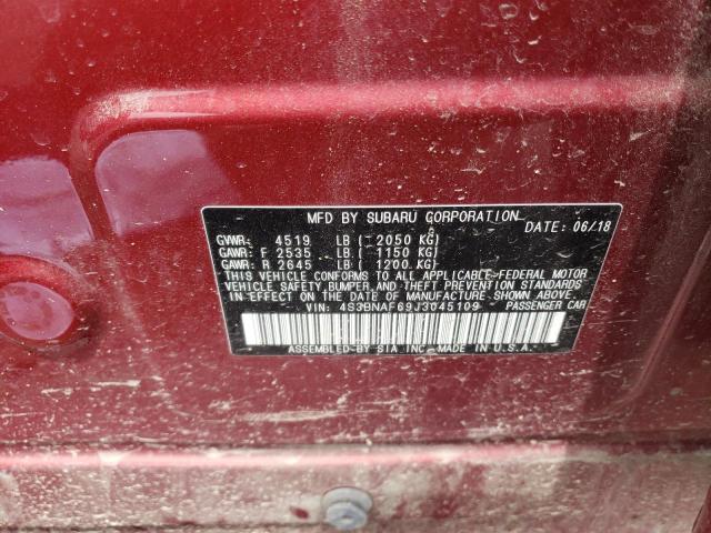 Photo 10 from auction – 2018 SUBARU LEGACY 2.5 with VIN 4S3BNAF69J3045109