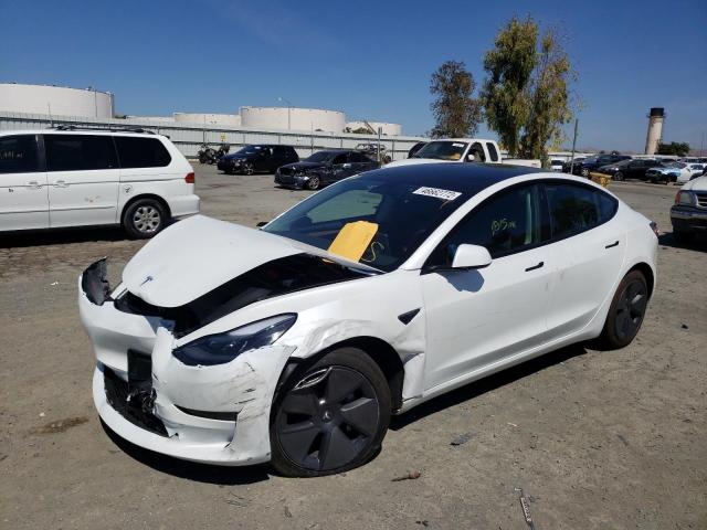 Photo 2 from auction – 2022 TESLA MODEL 3 with VIN 5YJ3E1EB3NF132998