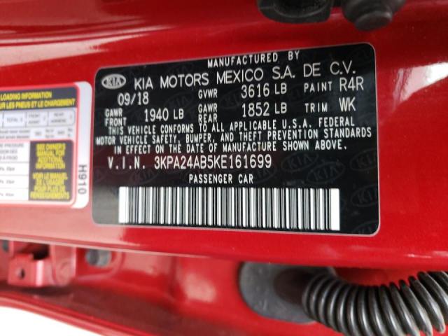 Photo 10 from auction – 2019 KIA RIO S with VIN 3KPA24AB5KE161699