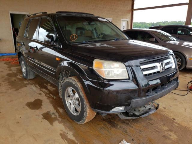 HONDA PILOT EXL 2007 with VIN 5FNYF28617B024454 - Photo from auction