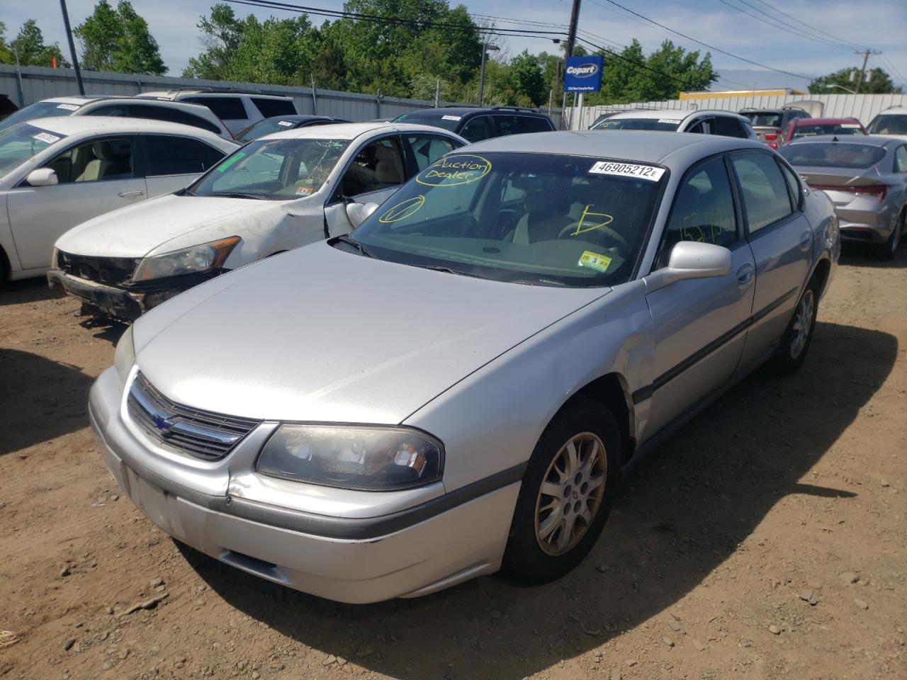 Photo 2 from auction – 2001 CHEVROLET IMPALA with VIN 2G1WF55E619275835