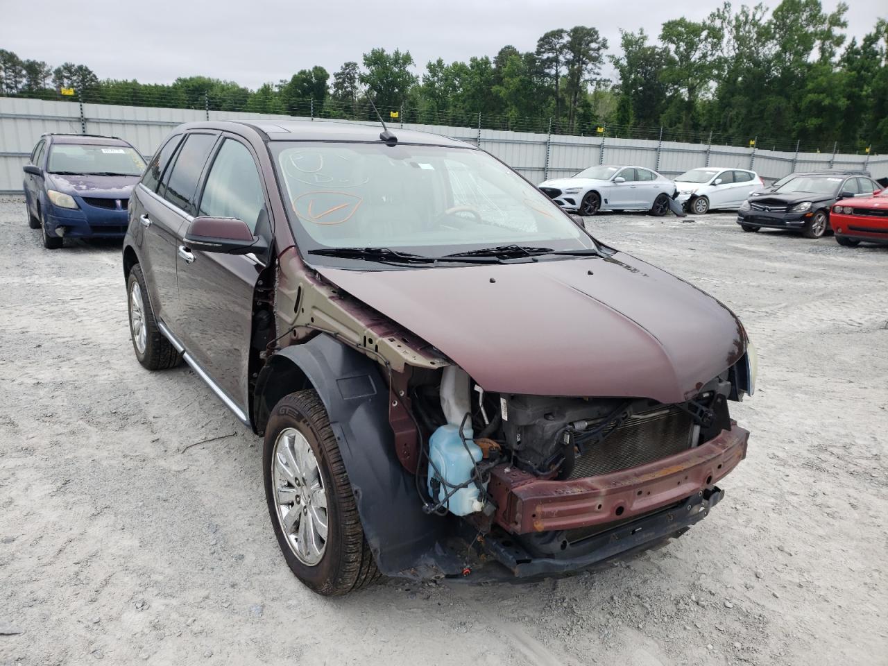 LINCOLN MKX 2012 with VIN 2LMDJ8JK4CBL06618 - Photo from auction