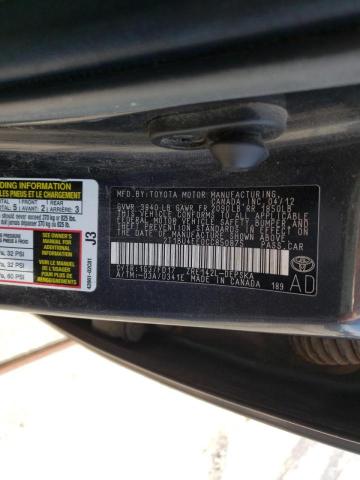 Photo 10 from auction – 2012 TOYOTA COROLLA BA with VIN 2T1BU4EE0CC850875