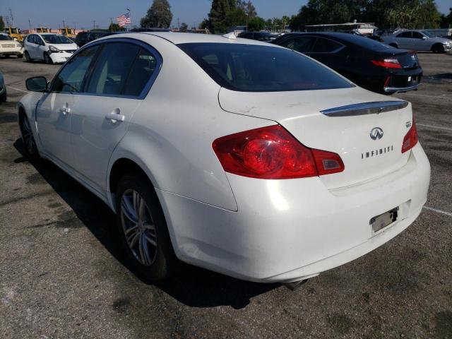 Photo 3 from auction – 2012 INFINITI G25 BASE with VIN JN1DV6AP7CM810257