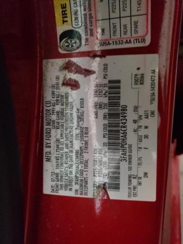 Photo 10 from auction – 2012 FORD FUSION SE with VIN 3FAHP0HA6CR434980