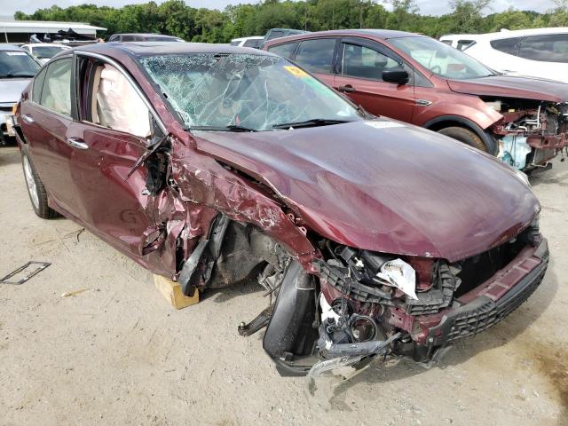 HONDA ACCORD EXL 2013 with VIN 1HGCR2F84DA073725 - Photo from auction
