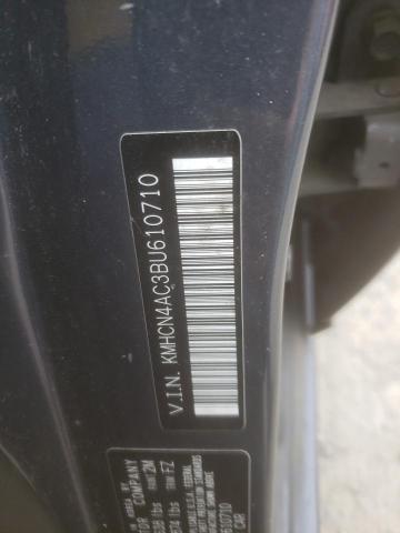 Photo 10 from auction – 2011 HYUNDAI ACCENT GLS with VIN KMHCN4AC3BU610710