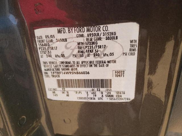 Photo 10 from auction – 2008 FORD F150 with VIN 1FTVF14528KB55715