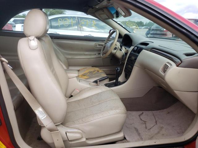 Photo 5 from auction – 2001 TOYOTA CAMRY SOLA with VIN 2T1FF28P11C499162