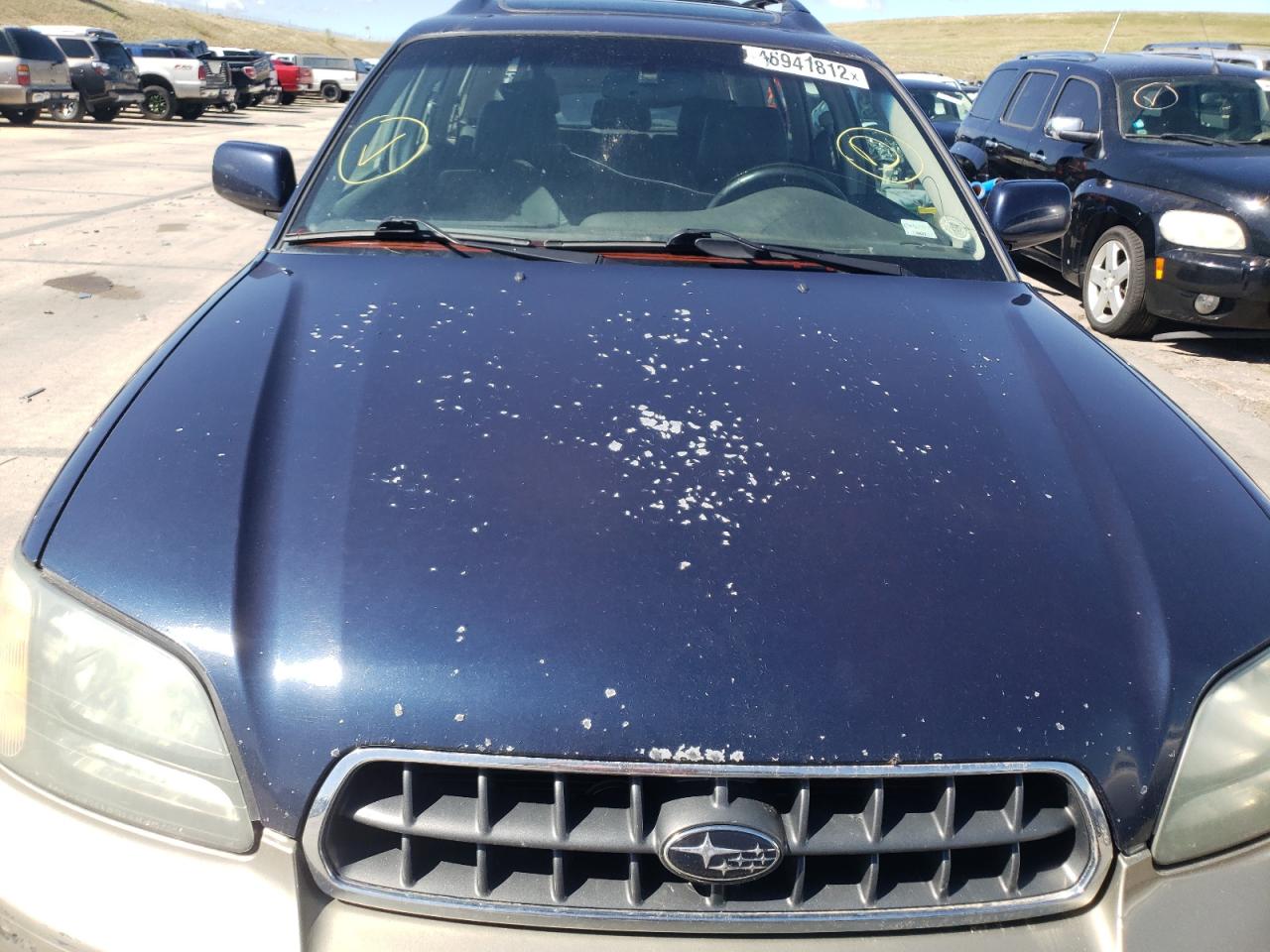 Photo 9 from auction – 2004 SUBARU LEGACY OUT with VIN 4S3BH686046642394