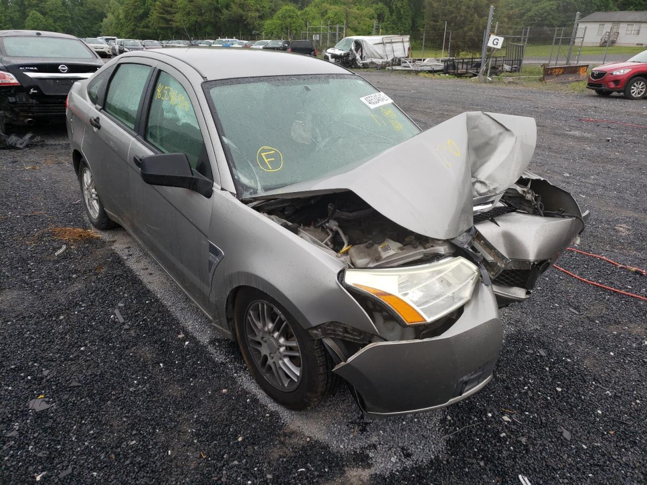 FORD FOCUS SE 2008 with VIN 1FAHP35N38W203810 - Photo from auction