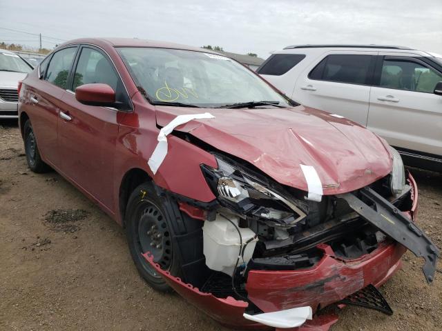 NISSAN SENTRA S 2017 with VIN 3N1AB7AP2HL636553 - Photo from auction