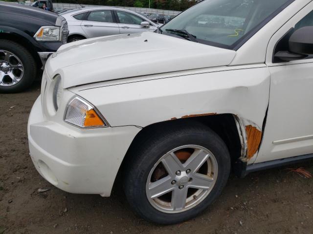 Photo 9 from auction – 2008 JEEP COMPASS SP with VIN 1J8FT47W18D785225