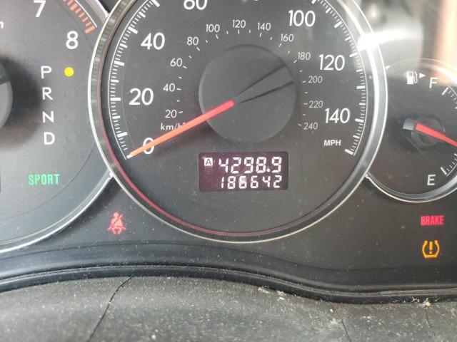 Photo 8 from auction – 2008 SUBARU LEGACY 2.5 with VIN 4S3BL626787218881