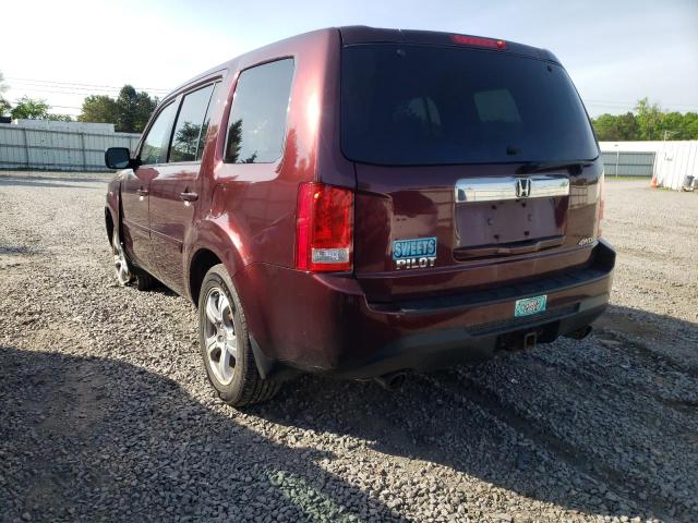 Photo 3 from auction – 2012 HONDA PILOT EXL with VIN 5FNYF4H53CB036599