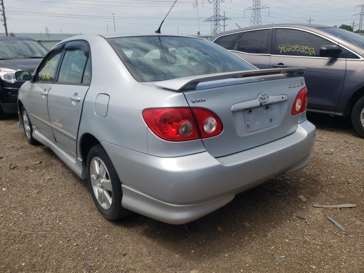 Photo 3 from auction – 2007 TOYOTA COROLLA CE with VIN 2T1BR32E37C811767