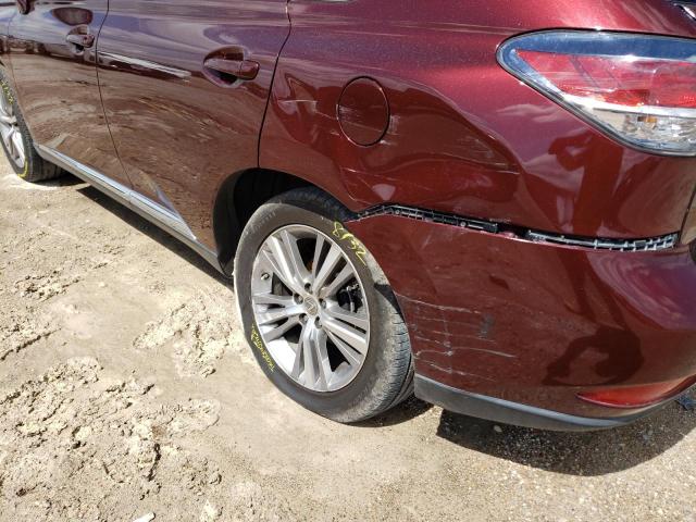 Photo 9 from auction – 2015 LEXUS RX 350 BAS with VIN JTJBK1BA9F2483139