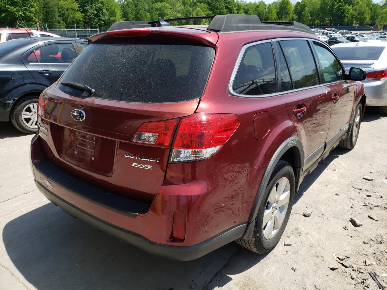 Photo 4 from auction – 2012 SUBARU OUTBACK 2. with VIN 4S4BRBKC7C3212183