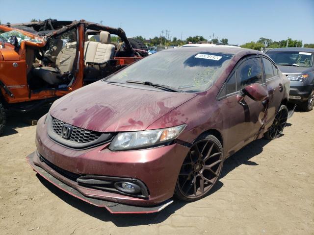 Photo 2 from auction – 2013 HONDA CIVIC EX with VIN 2HGFB2F82DH509457