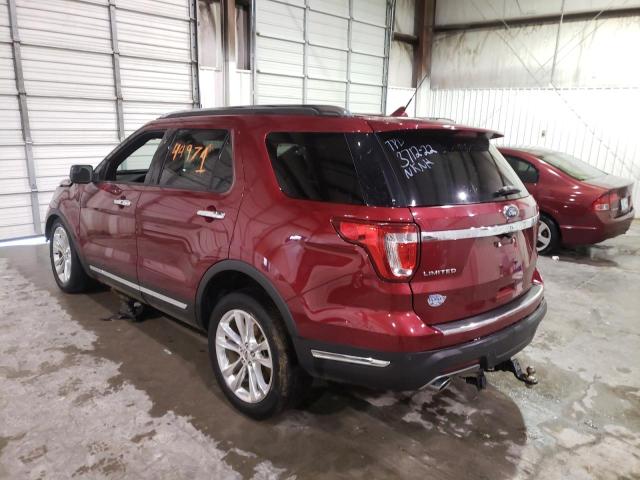 Photo 3 from auction – 2018 FORD EXPLORER L with VIN 1FM5K7F87JGC85175