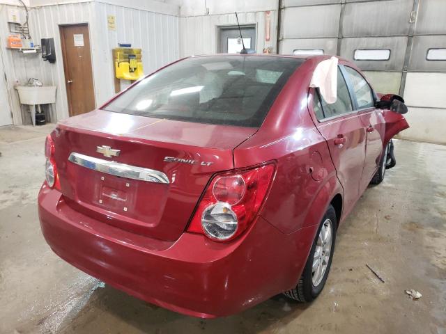 Photo 4 from auction – 2016 CHEVROLET SONIC LT with VIN 1G1JC5SH9G4133122