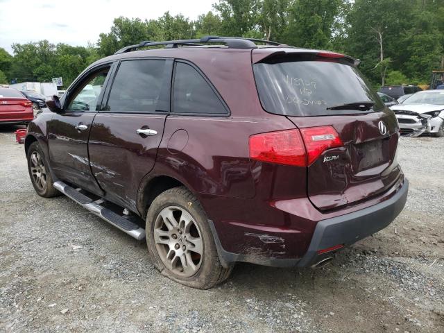 Photo 3 from auction – 2007 ACURA MDX TECHNO with VIN 2HNYD28357H543152