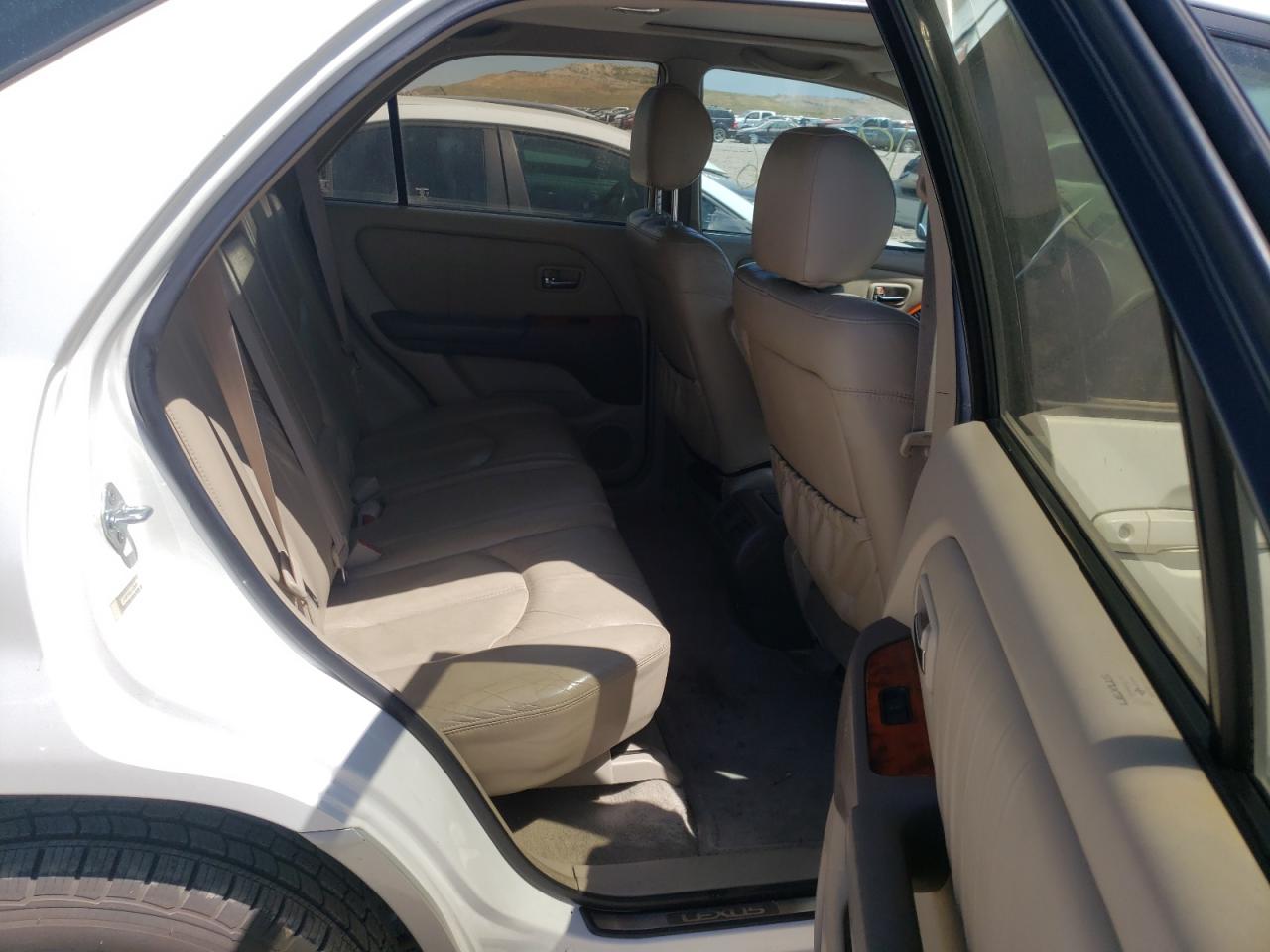 Photo 6 from auction – 2001 LEXUS RX 300 with VIN JTJHF10U110220580